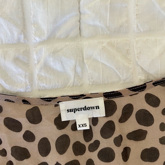 Superdown animal print crop top - Picture 3 of 6